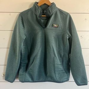 L.L Bean Men’s Airlight Knit Pullover In Green Medium